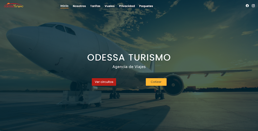 Odessa Turismo Website